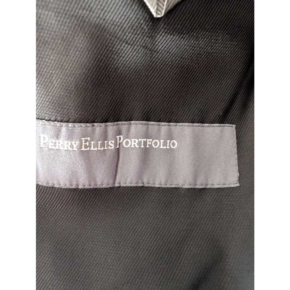 Perry Ellis Portfolio Gray Sport Coat & Blazer 40R, Mens